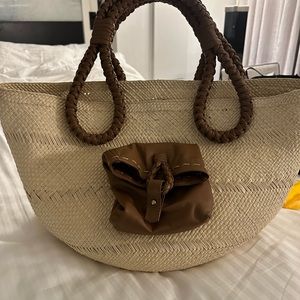 JOHANNA ORTIZ Poetry of earth palm beach/tote bag